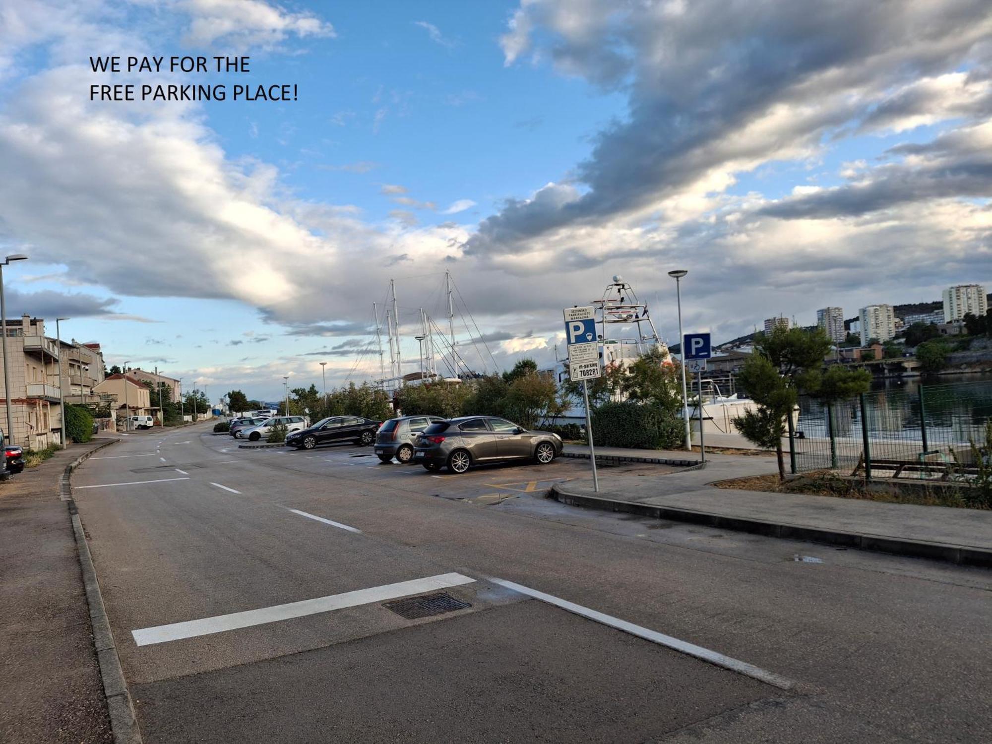 Nautica Free Parking Apartment Sibenik Bagian luar foto